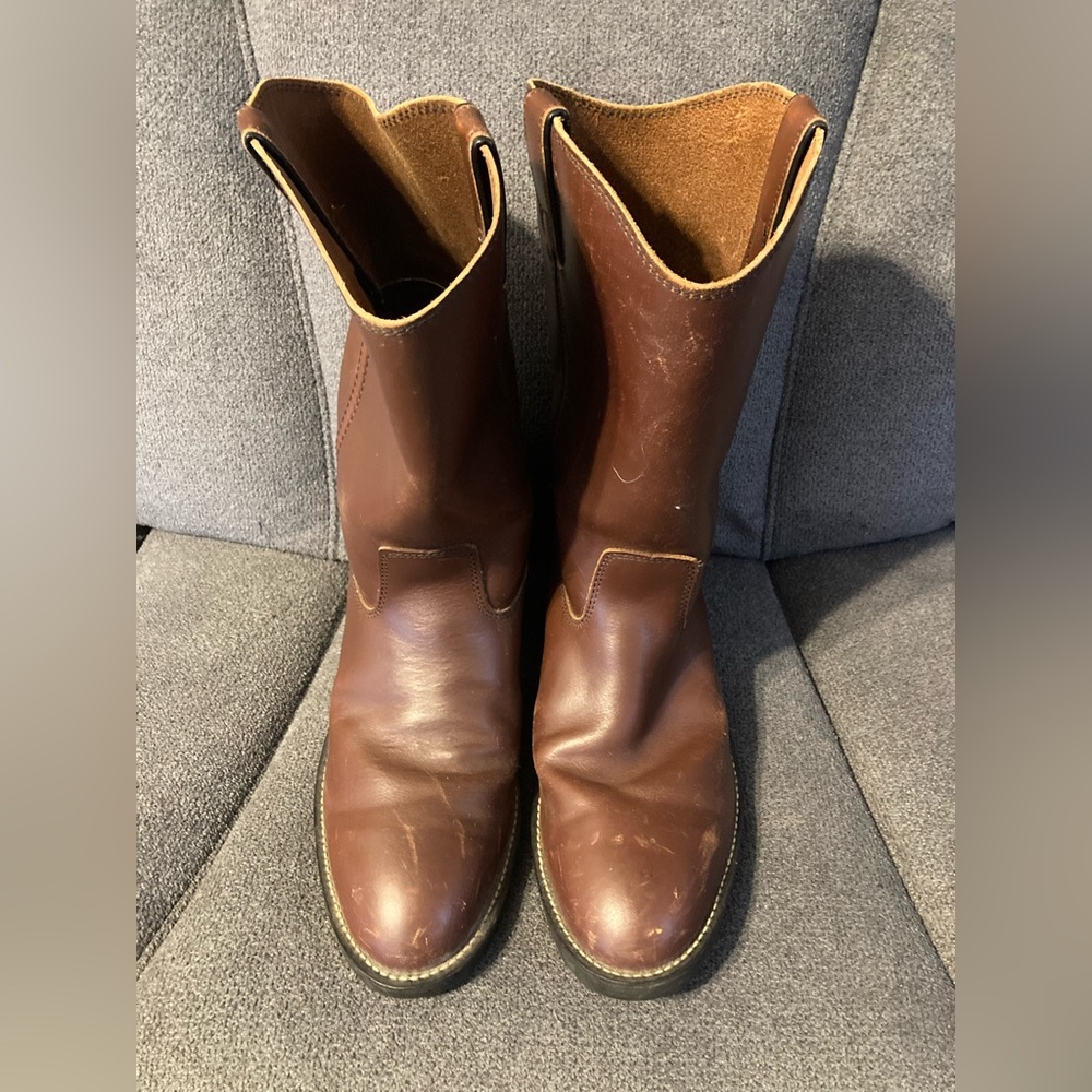 Men’s Lehigh ANSI z41 pt83 mi/75 c/75 eh Men’s Size 10.5 D Leather Safety Boots
